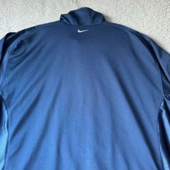 Nike Jacket Mens Extra‎ Large Blue Basketball Full Zip Activewear Track Athletic - Picture 9 of 16